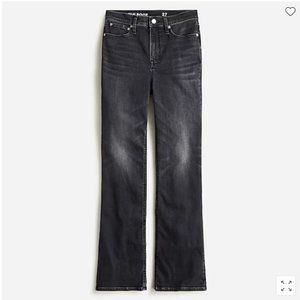 NWT J. Crew High-rise slim demi-boot jean in Charcoal wash